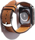 Leather Apple Watch Band for Women & Men - Premium Barenia Leather