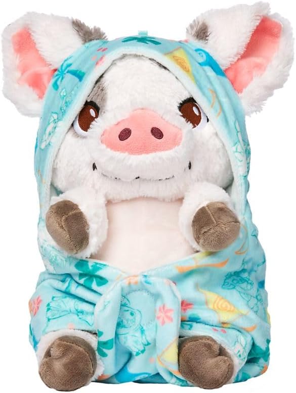 Pua Plush in Swaddle - Adorable Disney Baby Stuffed Animal