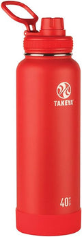 40 oz Insulated Water Bottle with Spout Lid - Watermelon