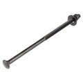 1/2 in. x 12 in. Black Carriage Bolt Kit - Durable Exterior Fasteners