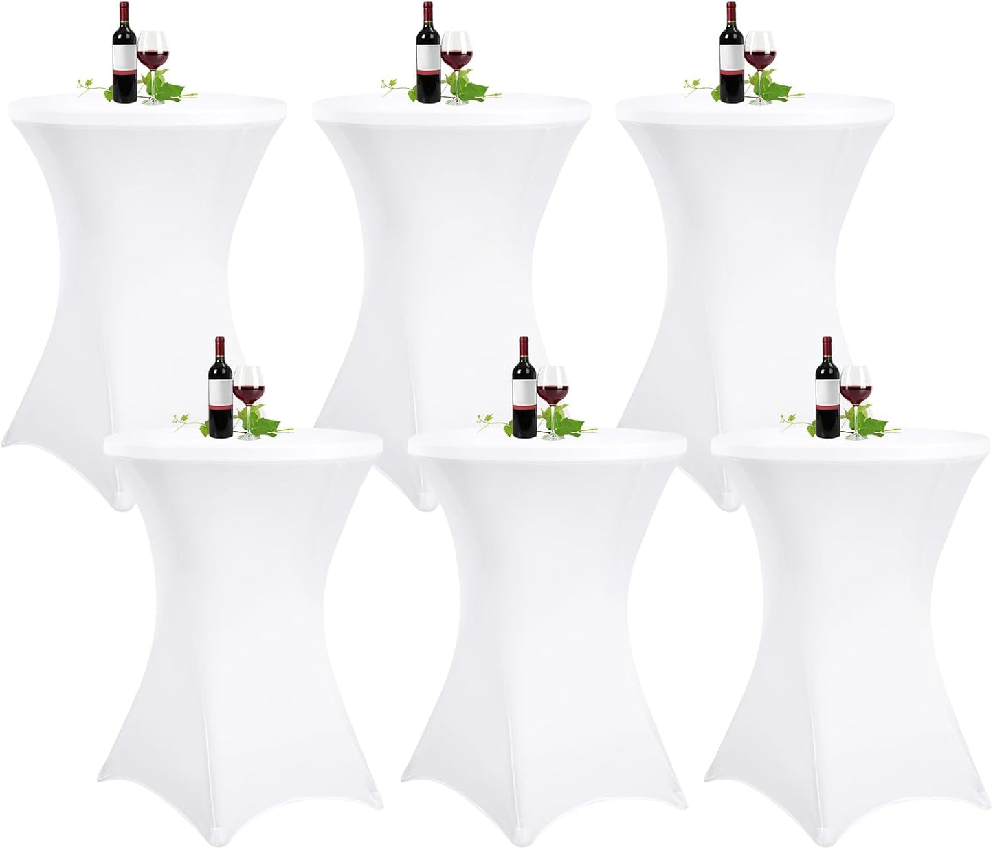 Stretch Cocktail Tablecloth Set - Perfect for Party!