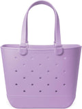 Extra-Large Waterproof Beach Bag Purple Breeze - Structured Travel
