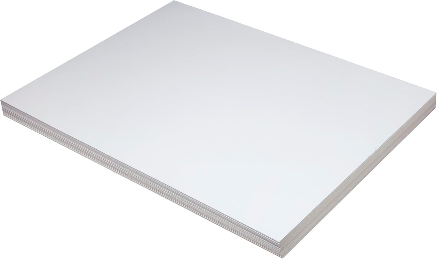 School Smart Heavyweight Tagboard for Art Projects, 18 x 24 in
