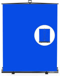 Easy Set Up Blue Screen Backdrop 59.8 x 82.7in - Portable Photo