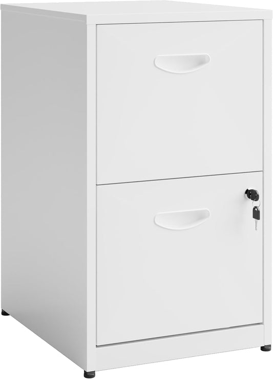 2 Drawer File Cabinet with Lock for Home Office Storage Needs