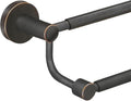 Adjustable 16-26in Double Bath Towel Bar - Oil Rubbed Bronze