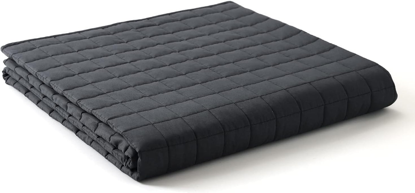 YnM 20lbs Weighted Blanket for Adults with Cooling Glass Beads