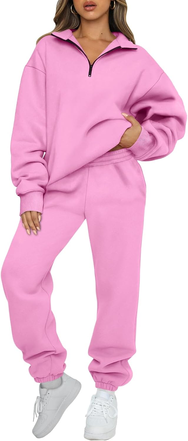 Stylish AUTOMET Women's Sweatsuits for Cozy Fall Outings