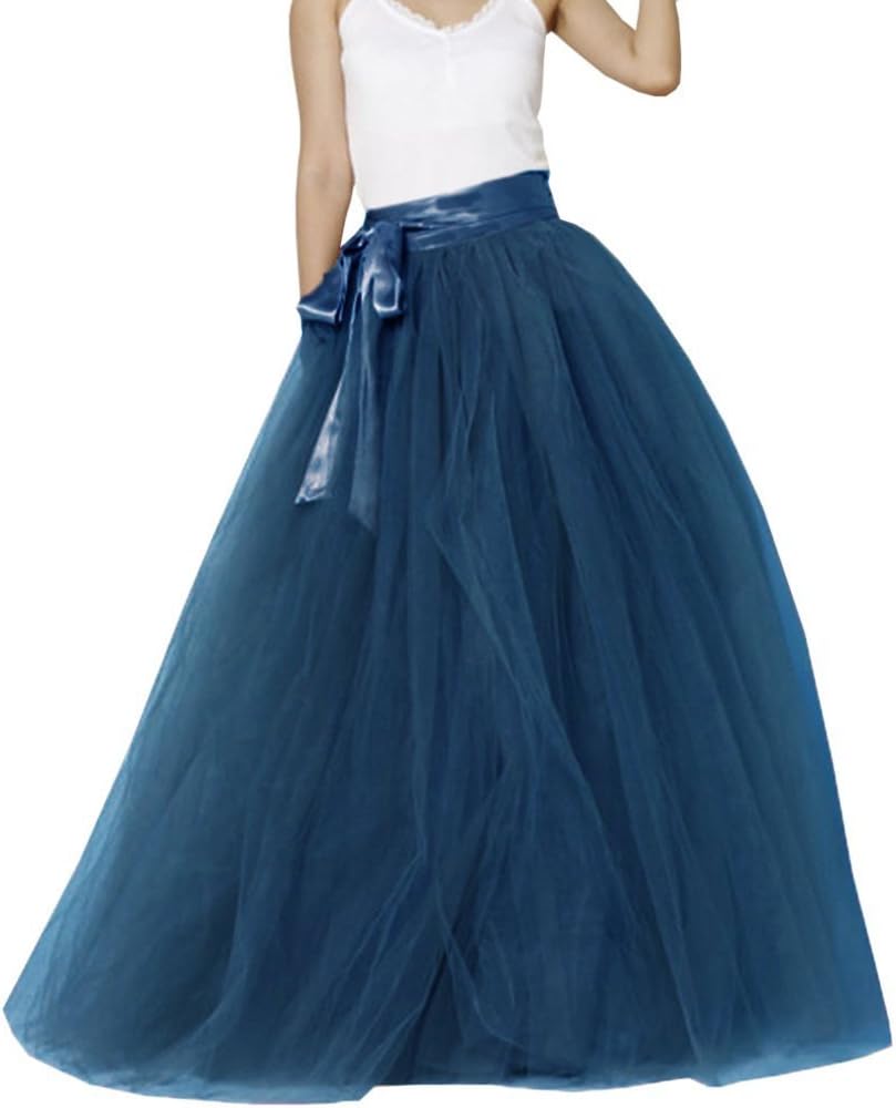 EllieHouse Womens Long Tutu Skirt for Parties and Events
