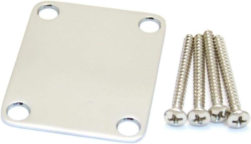 Authentic Fender Chrome Neck Plate - Vintage Style
