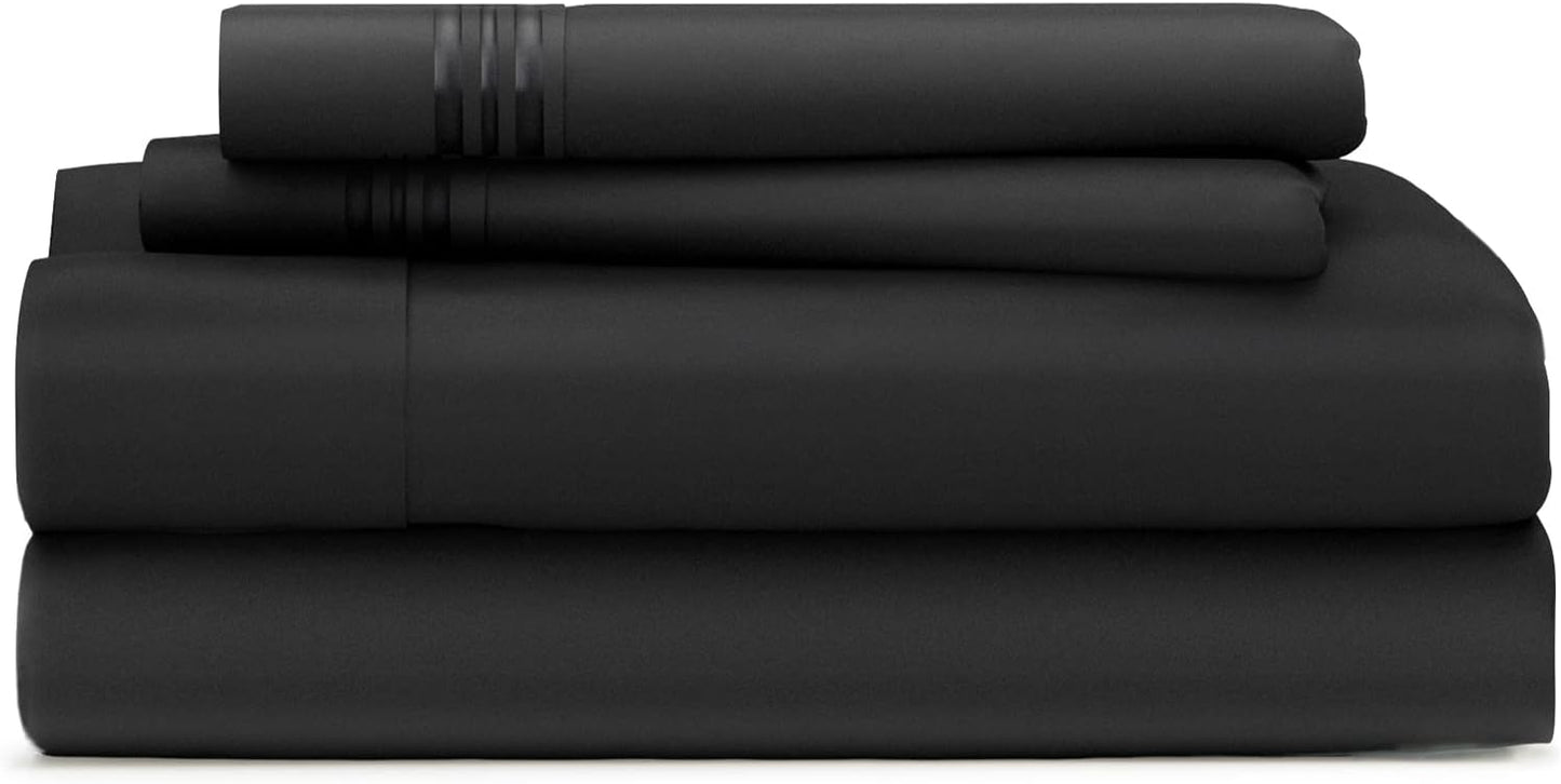 King Size Bed Sheets Set - Luxury Deep Pocket Soft Bedding