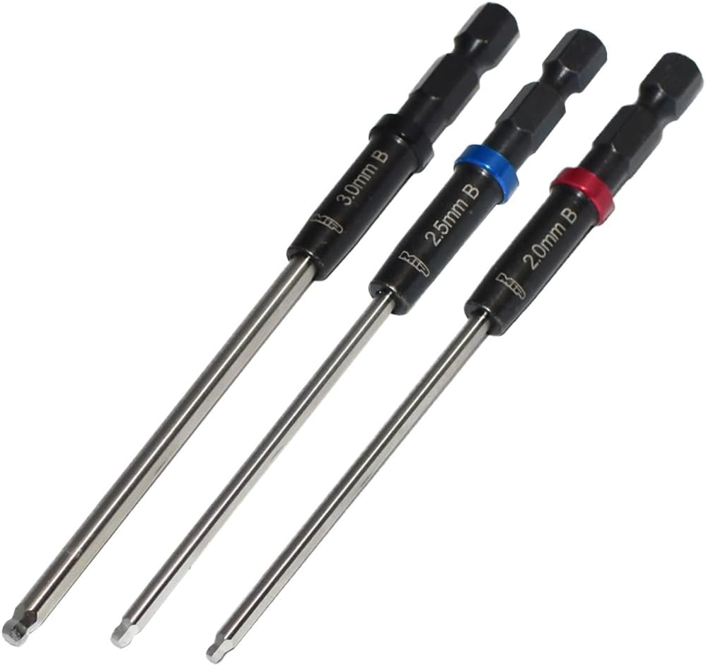 MIP Metric Ball End Set 9616 for RC Car Repairs - Precision Tools