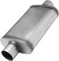 2.75 in Exhaust Muffler Straight-Through Performance Muffler - Mellow