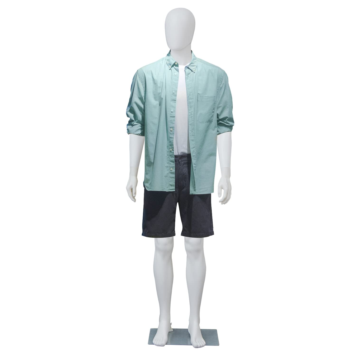 Kinfant 6Ft Male Mannequin Dress Form Display for Retail Shops