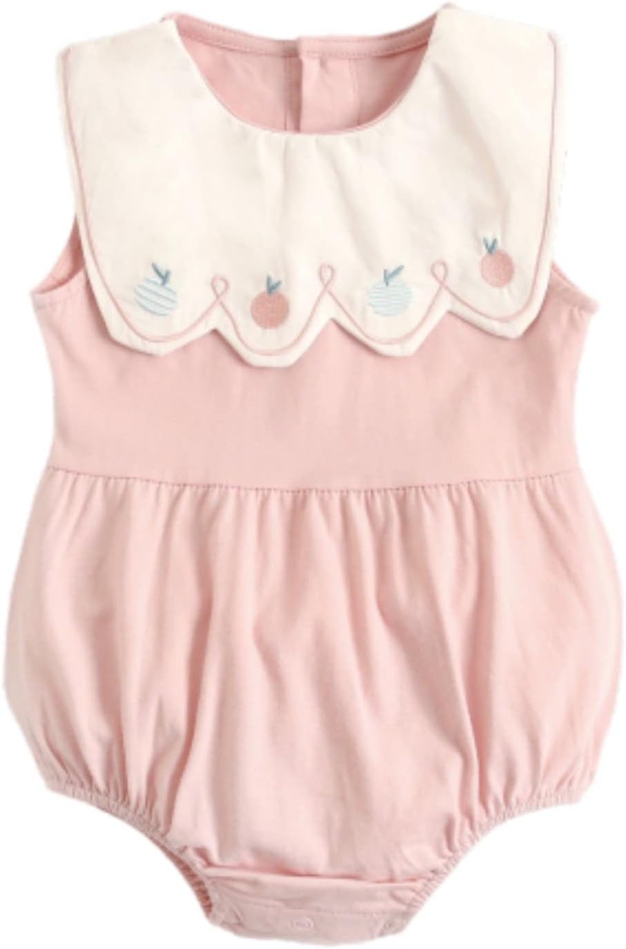 Fruit Print Summer Jumpsuit for Newborn Boys