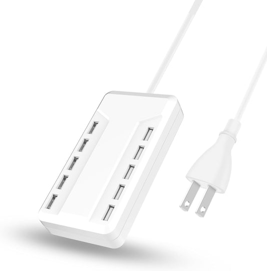 XH Fast-Charge 10-Port USB Wall Charger