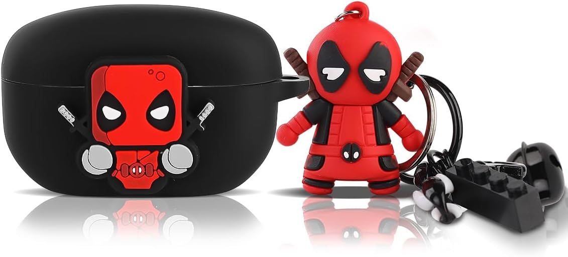 Protective Silicone Case with Doll Lanyard for Sony Earbuds