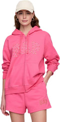 GAP Women's Logo Hoodie Full Zip Sweatshirt - Everyday Comfort