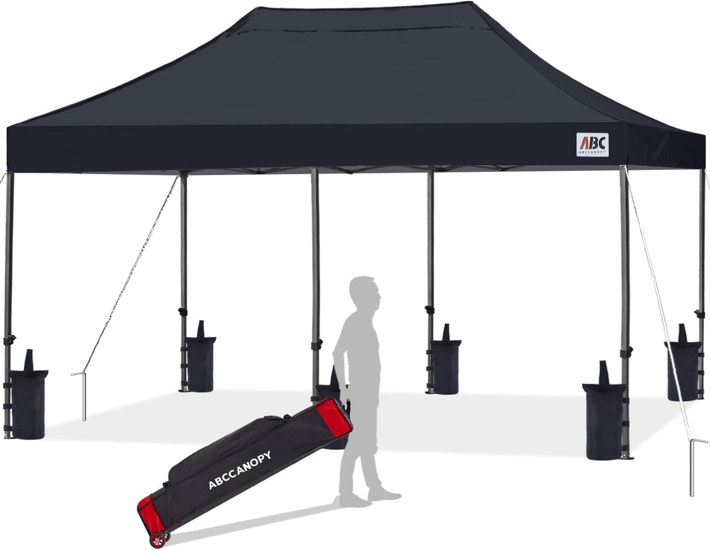 ABCCANOPY 8x16 FT Patio Pop Up Canopy Tent for Events