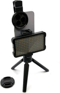 Dpofirs Light Selfie Light with CPL Polarizer - Adjustable Fill Light