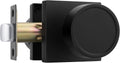 black closet door knobs interior Matte Black Passage Door Knob - Heavy