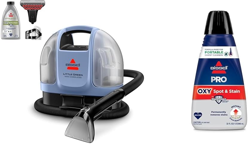 BISSELL Little Green Mini Cordless Deep Cleaner for Stains