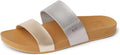 Cushion Vista Slide - Comfortable Vegan Leather Slide for Women soft