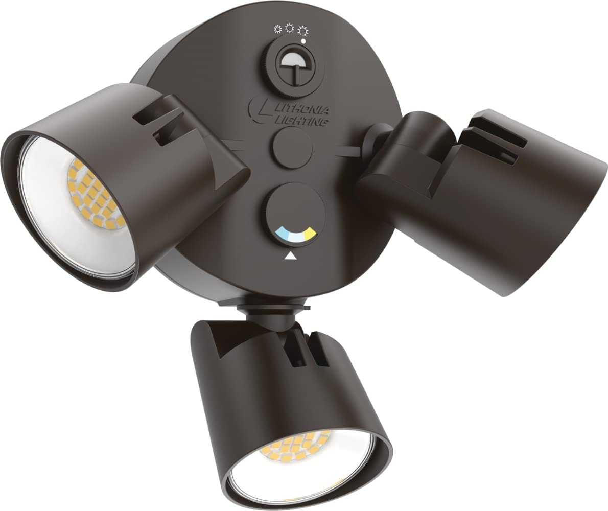 HomeGuard 3-Light LED Outdoor Flood Lights for Security