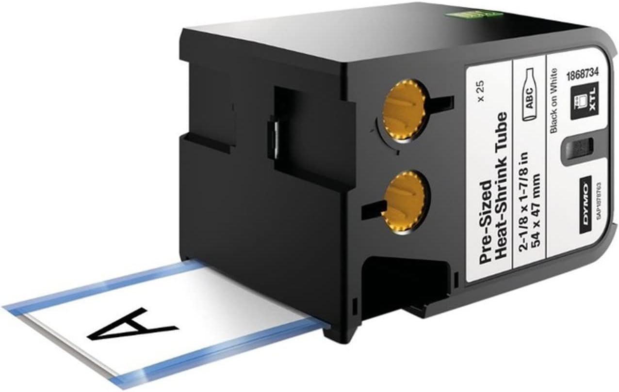 DYMO Pre-Sized Heat-Shrink Tube for Efficient Labeling Needs