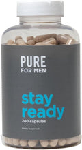 Stay Ready Fiber Supplement for Men - Plant-Based Digestive Cleanse