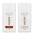 Coconut & Vanilla Travel Size Shampoo and Conditioner Set - Travel