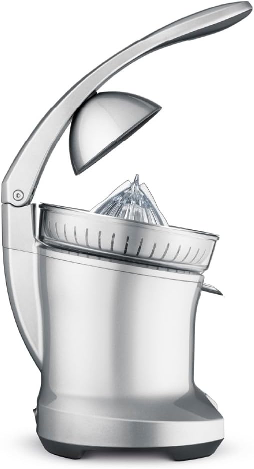 Breville BCP600SIL Citrus Press Motorized Juicer for Fresh Juice