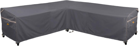 Heavy Duty Waterproof Patio Furniture Covers for V-Shaped Sofas