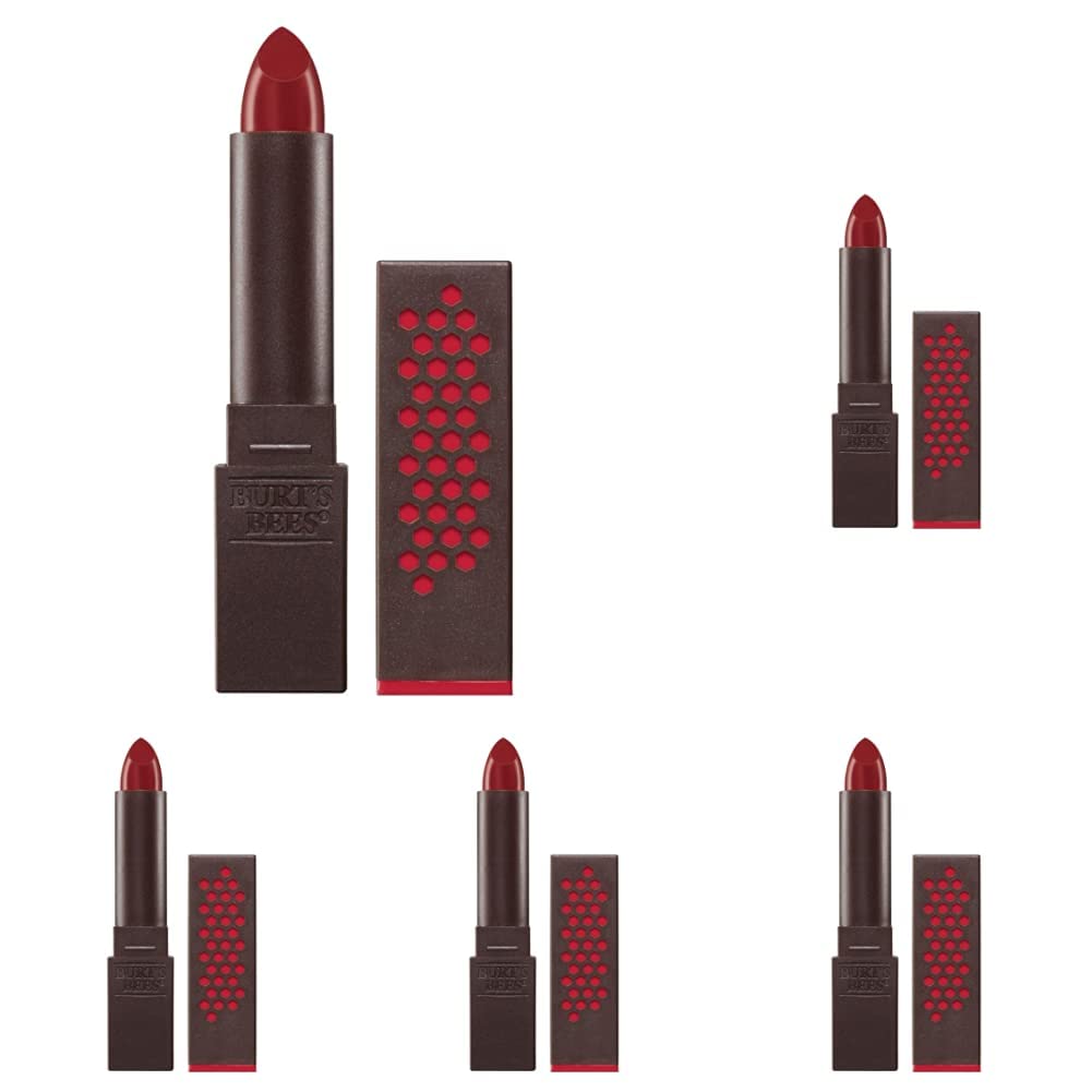 Burt's Bees Natural Moisturizing Lipstick in Scarlet Soaked