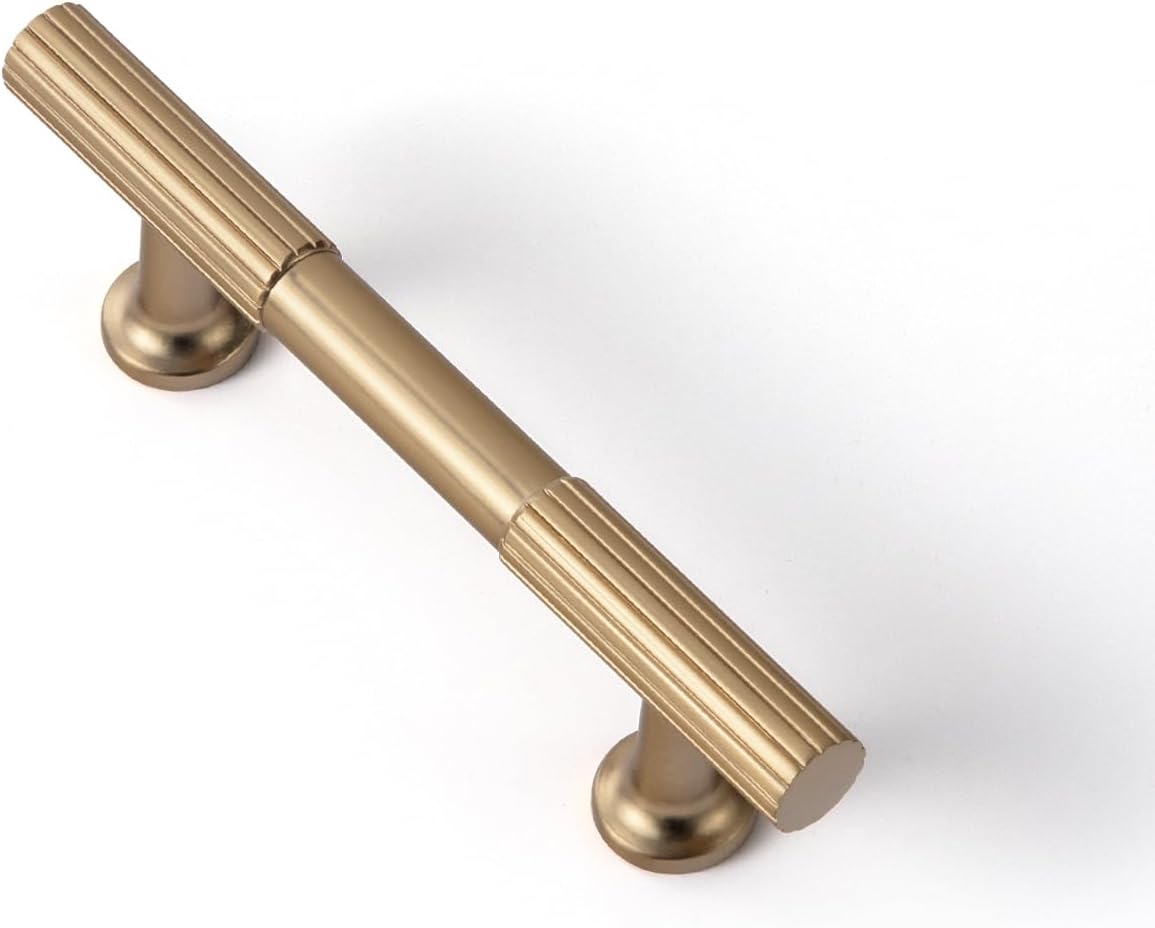 Goo-Ki Champagne Bronze Zinc Alloy Cabinet Handles for Luxury Style