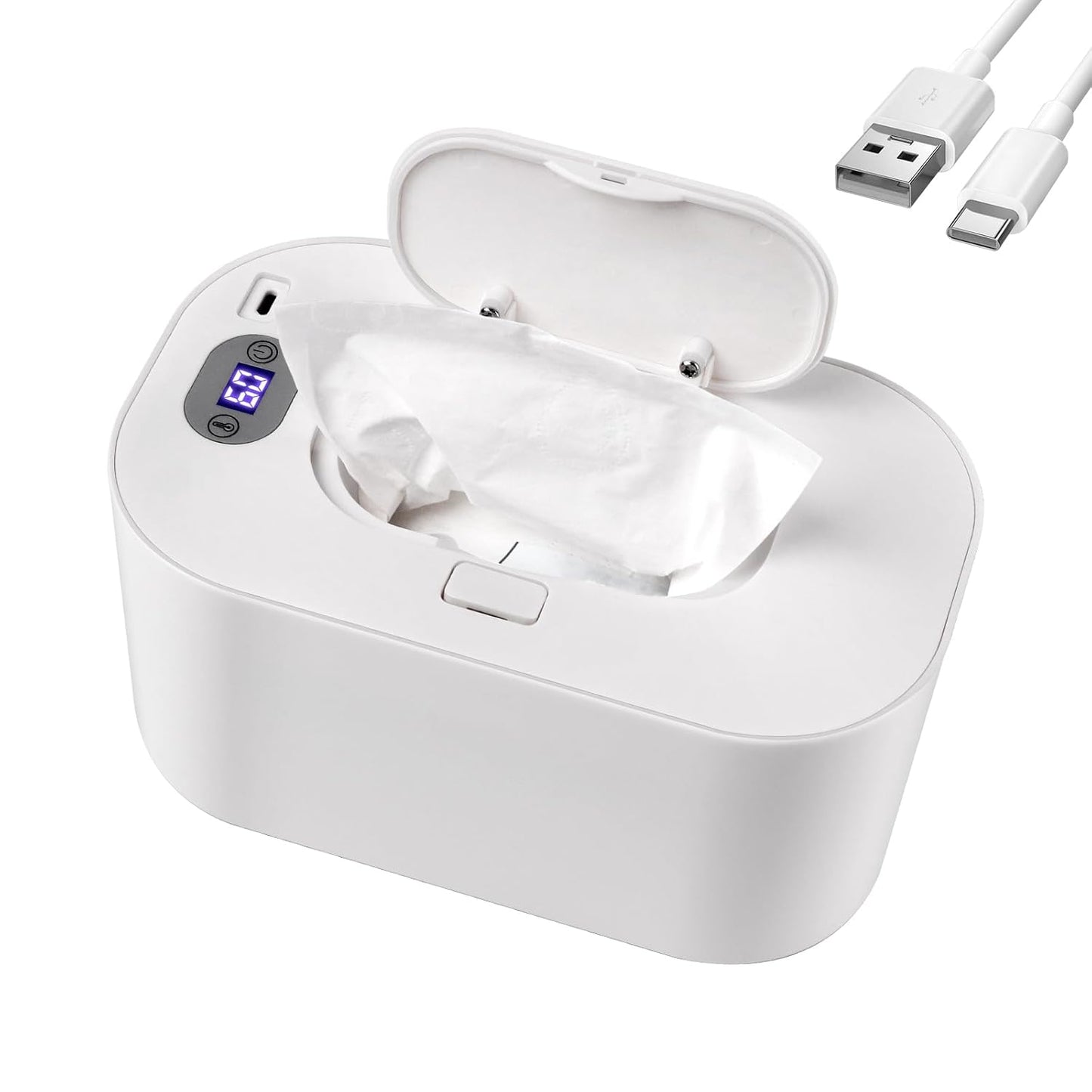 Hebafri Baby Wipe Warmer: 5 Heating Modes