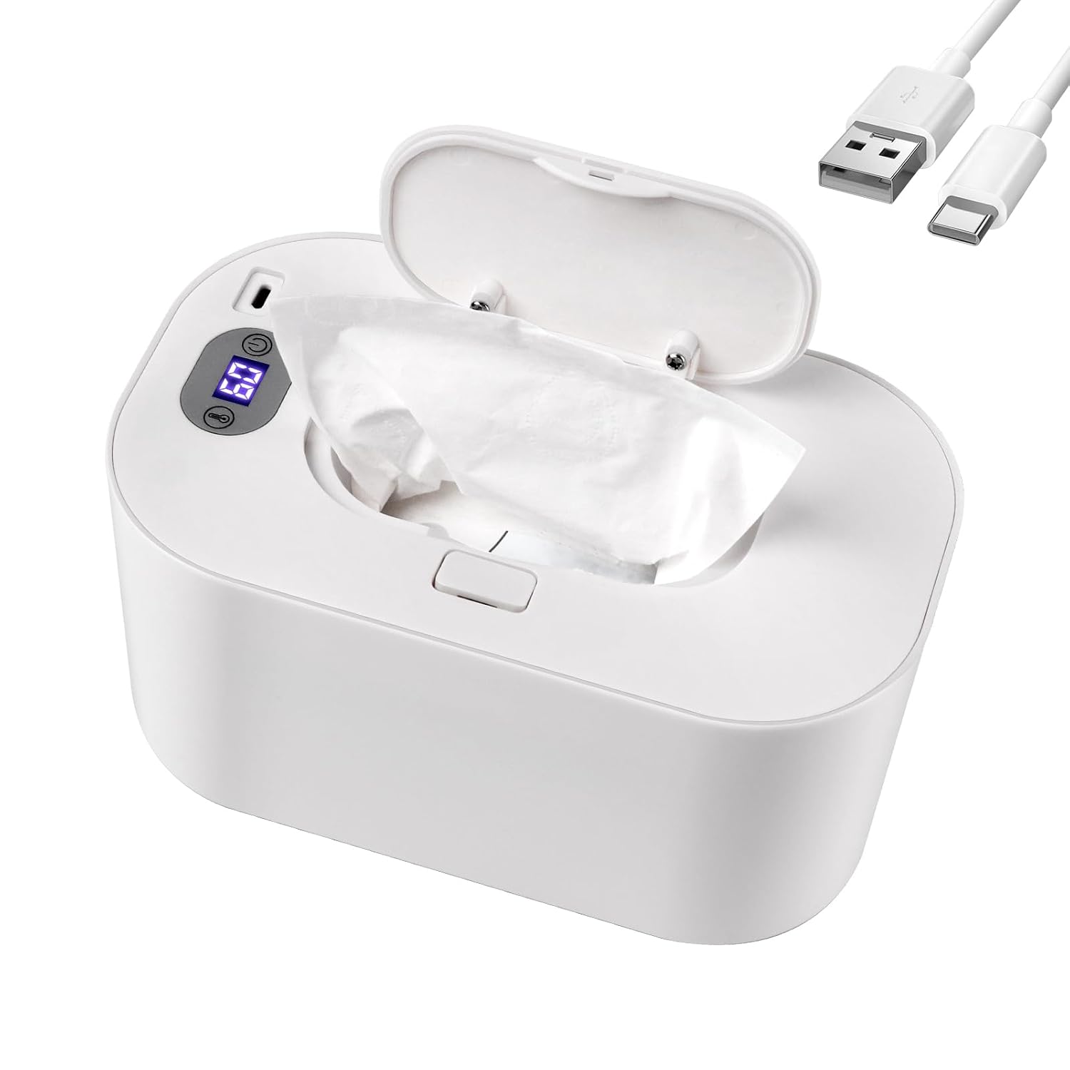 Hebafri Baby Wipe Warmer: 5 Heating Modes