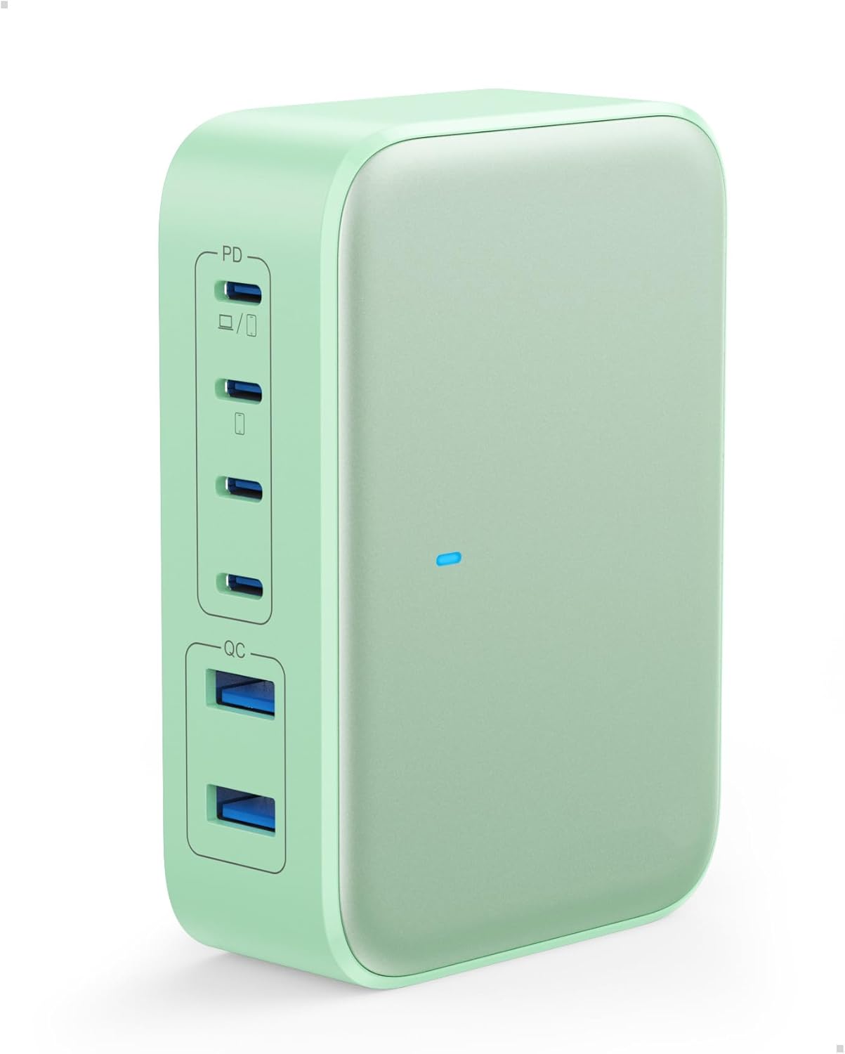 200W USB C Charger with 6 Ports for Fast Charging Devices
