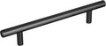 Bar Pulls 5-1/16 in Matte Black Cabinet Pull 10-Pack - Durable Update