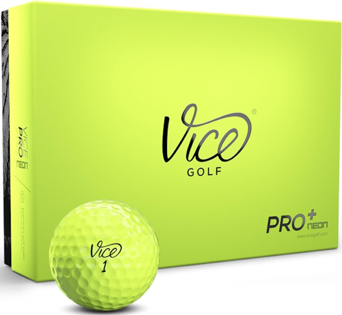 Vice Pro Plus Golf Balls for Superior Performance and Distance