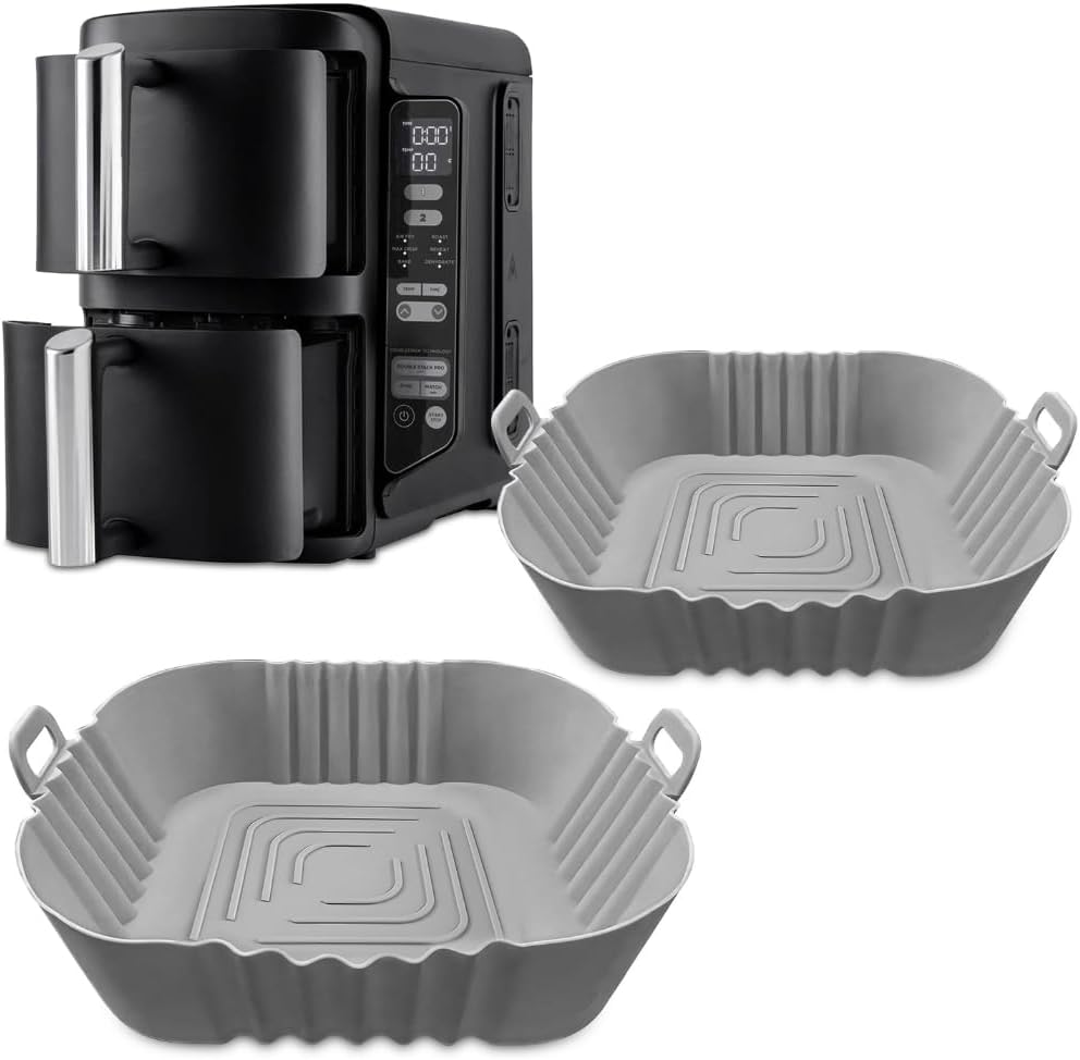 Ninja Double Stack Air Fryer Liners by FryEasy