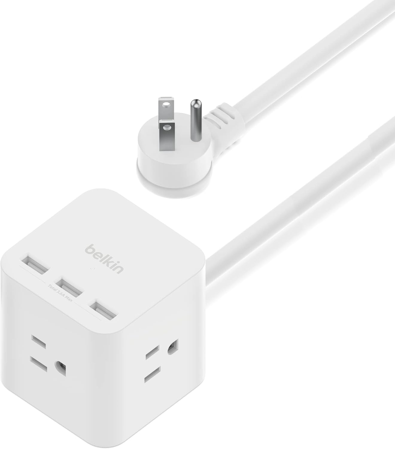 Belkin Power Cube: 6 Outlets, 3 USB Ports - Ultimate Convenience!
