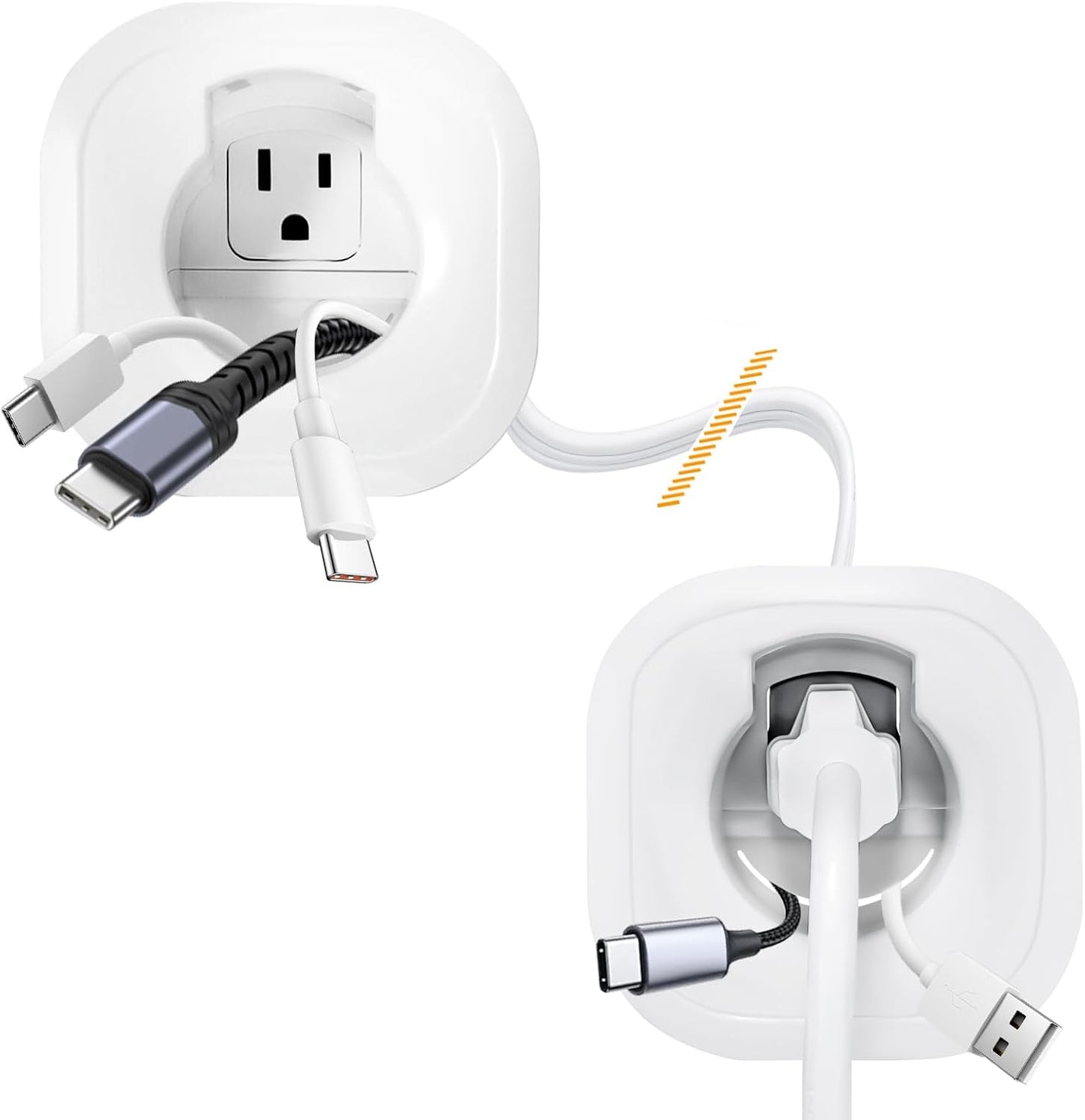 In Wall Cable Management Kit for Clean TV Background Setup
