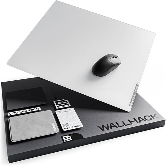 Wallhack 4.0 Glass Gaming MousePad for Ultimate Control