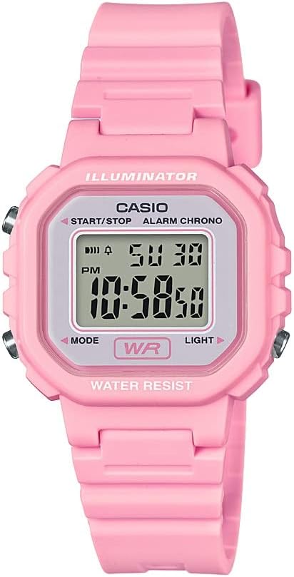 Casio LA20WH Women's Digital Watch | Water Resistant | LED Light | Stopwatch