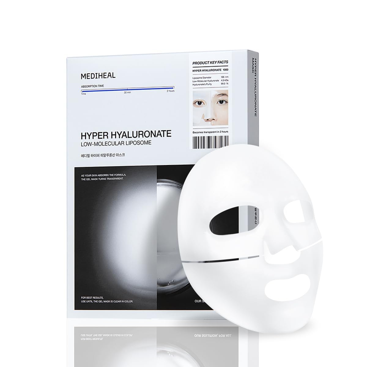 Mediheal Hyper Hyaluronate Deep Hydration Gel Mask for Skin