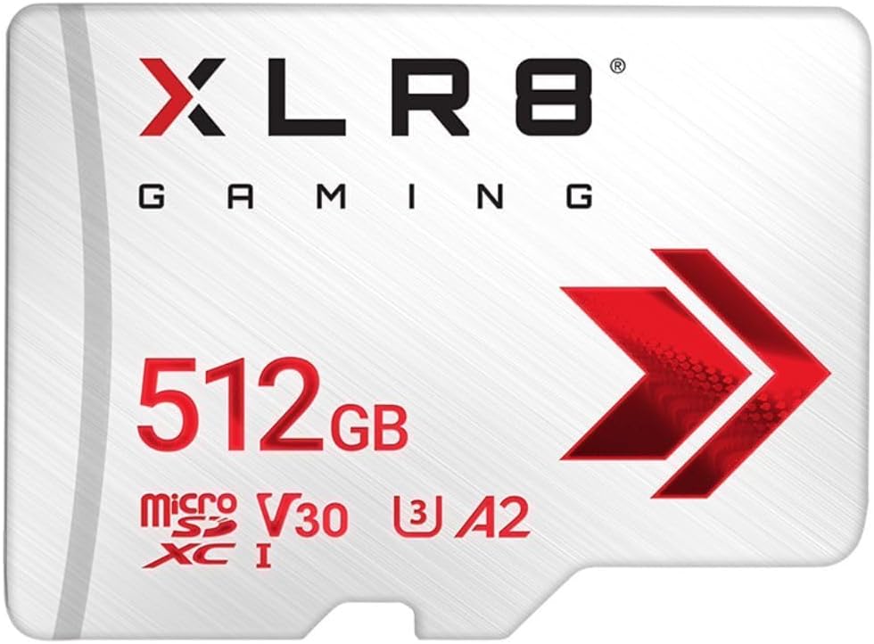 PNY 512GB XLR8 Gaming microSDXC - Boost Your Portable Gaming