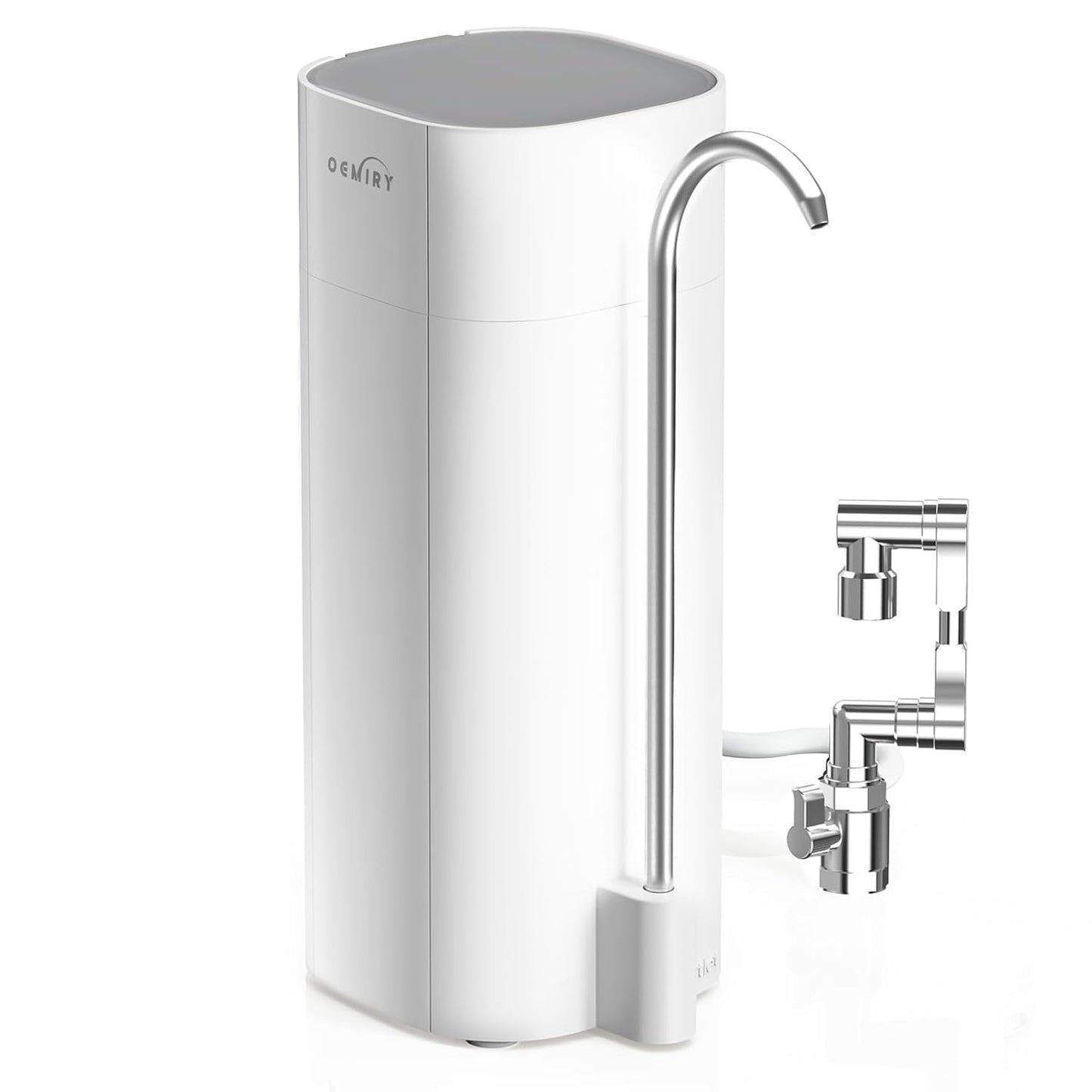 Countertop Water Filter System with Universal Faucet Extender