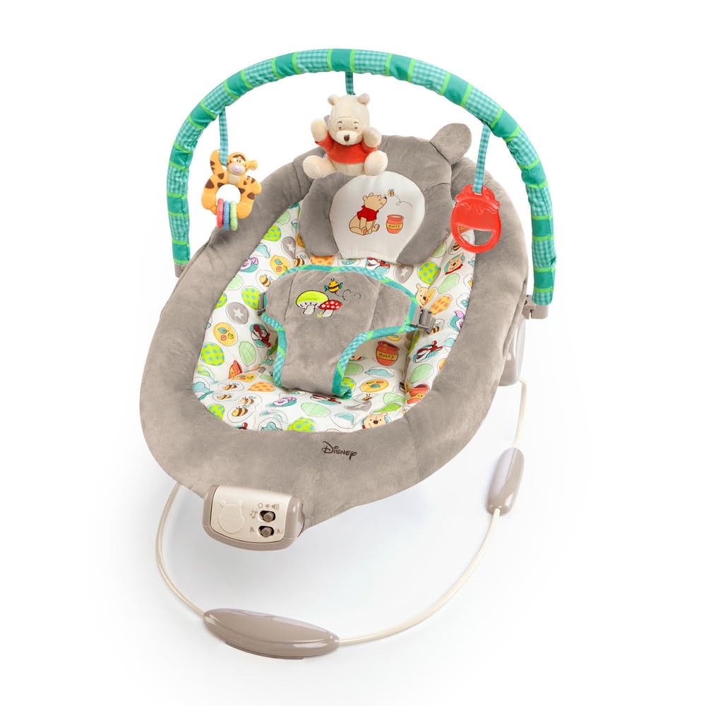 Bright Starts Disney Baby Winnie The Pooh Bouncer with Music