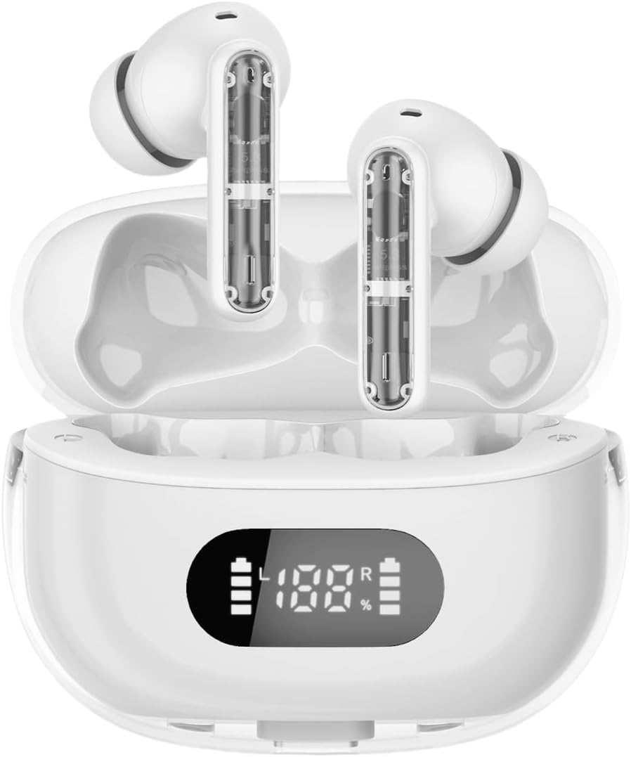 Wireless Earbuds: Clear Call, Deep Bass, 30H Playtime